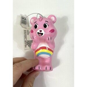 Pink Cheer Bear Care Bears Christmas Tree Ornament Decoupage